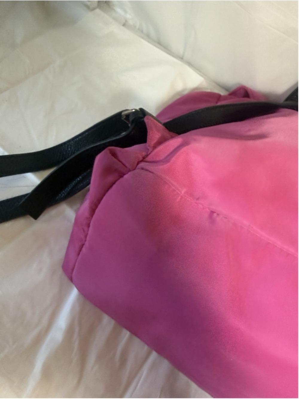 STEVE Madden Backpack HOT Pink WITH WRISTLET POUCH - Picture 11 of 16
